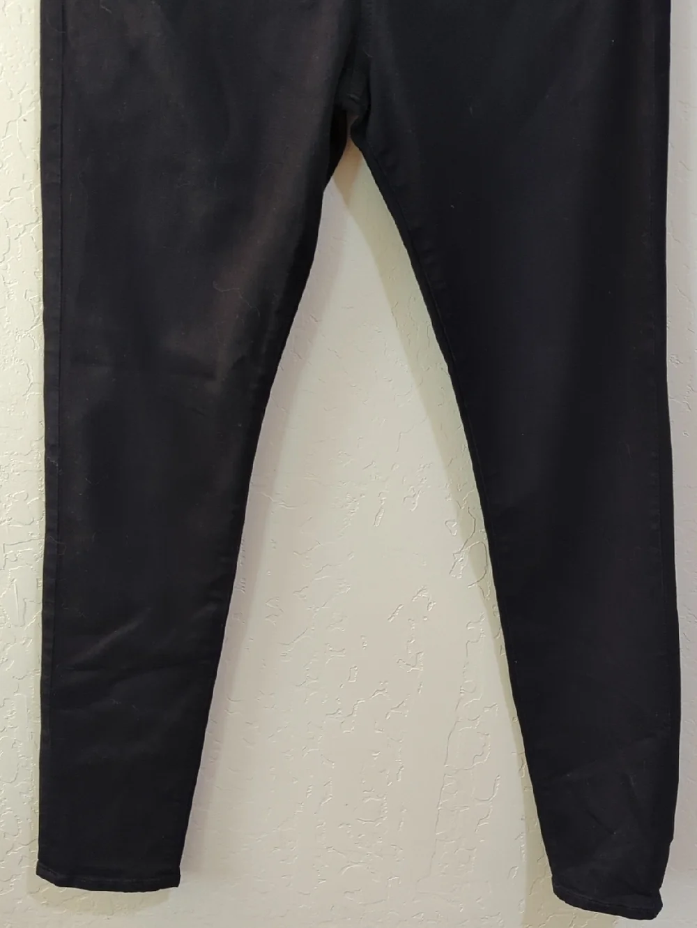AG Jeans Super Black Farrah High Rise Skinny Jeans Size 29R - Picture 7 of 16